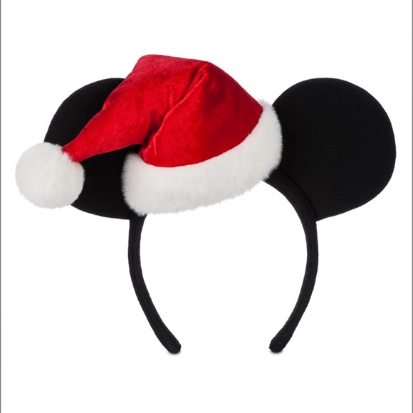 NEW!! Disney Mickey Mouse Santa Ear Headband for Adults - Picture 12 of 14